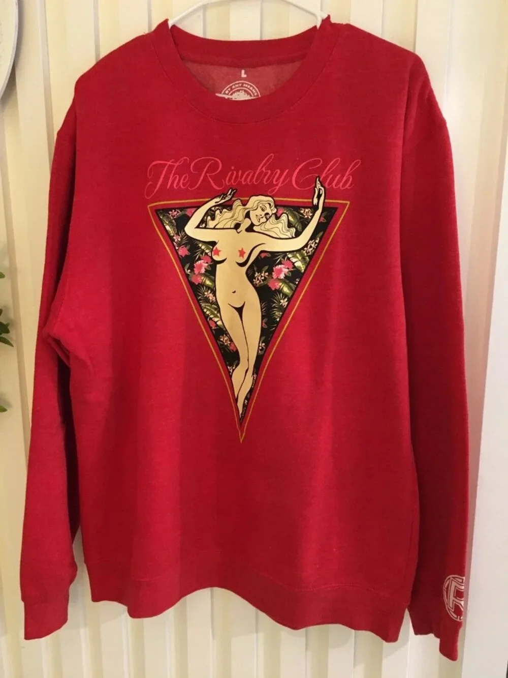 RIVALRY CLUB Sweatshirt Size L